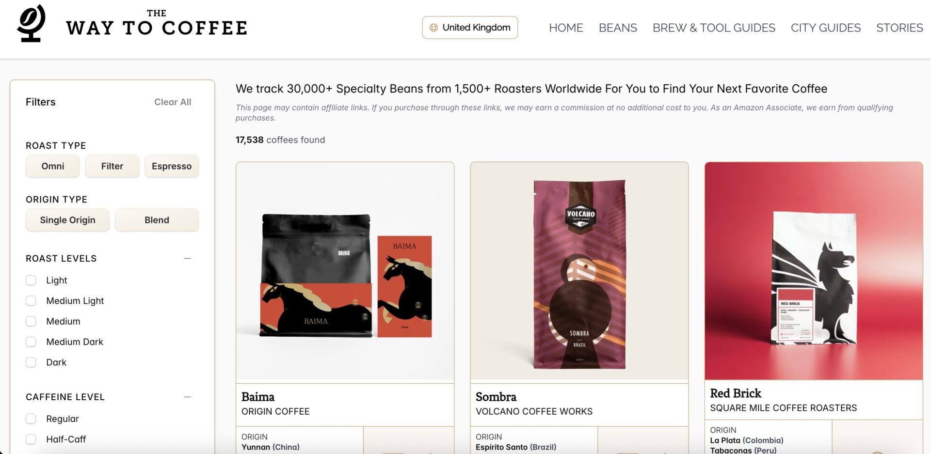 Bean Discovery Engine