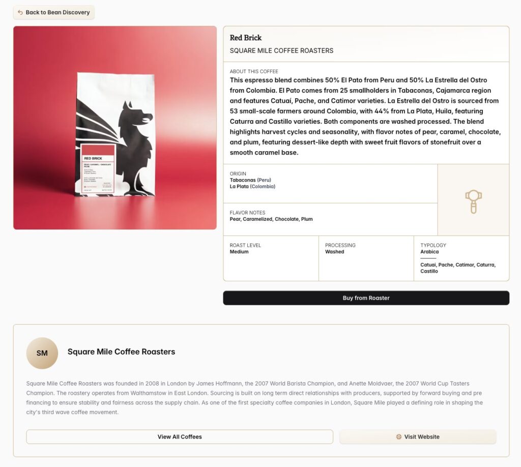 bean discovery engine